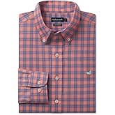 Southern Marsh Men's Kennedy Performance, Long Sleeve Woven Dress Shirt