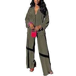 kaimimei Casual 2 Piece Outfit for Women - Linen