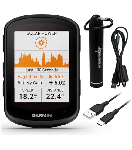 Amazon.com: Garmin Edge 840 太陽能小巧GPS 自行車觸控螢幕手持裝置