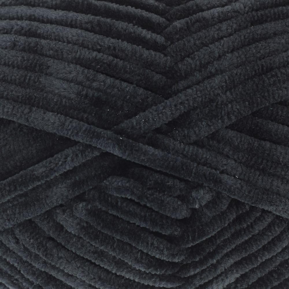 King Cole Yummy Chunky Supersoft Knitting Yarn 100g (4742 Black)