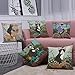 GBSELL Pillow Cover Riding Cat Pillow Case Sofa Throw Cushion Cover Party Home Decor (G)