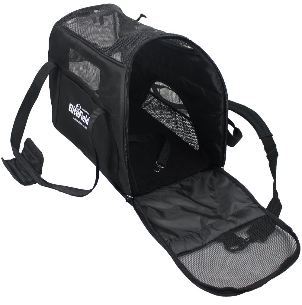 EliteField Soft Pet Carrier (3 Year Warranty, Airline Approved) Small