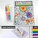 Color Your Day! - an Adult Coloring Book - Includes Colored Pencils - Inspirational Quotes - Spiral Bound - 8.5
