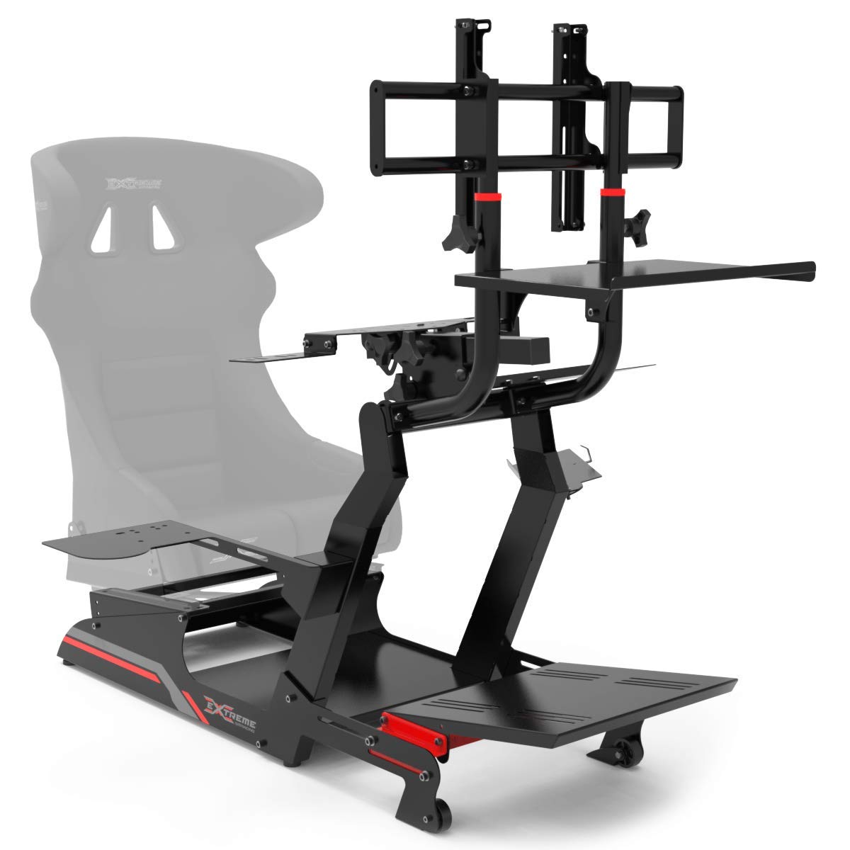 Extreme Simracing Cockpit CHASSI 3.0 Racing Simulator For Logitech G25, G27, G29, G920, G923, SIMAGIC,Thrustmaster And Fanatec - Heavy Dutty Construction - Complet With all Accessories - NOSEAT