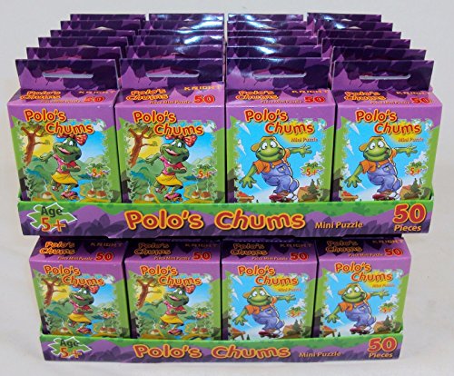 Child's 50-Piece Jigsaw Puzzles, Polo's Chums - Wholesale Lot of 48 Boxes.