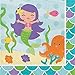 Mermaids Under The Sea Birthday Party Supplies Set Plates Cups Napkins Tableware Kit for 16 Guests by PCBS