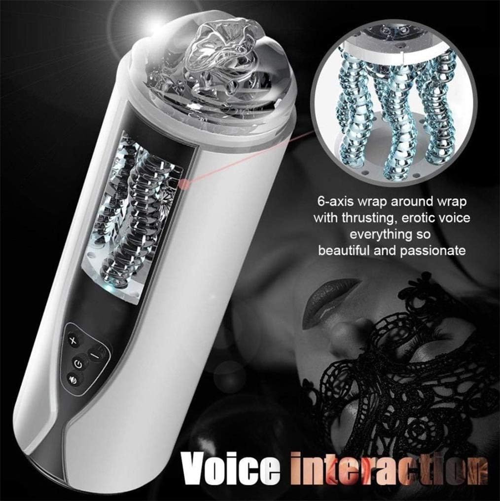 Men Toys 4D Automatic Relaxation Device Hands Free Cup Mens Fully Automatic Piston Telescopic Boyfriend Gift Real Girl 5 Speed 10 Frequency Male Gift