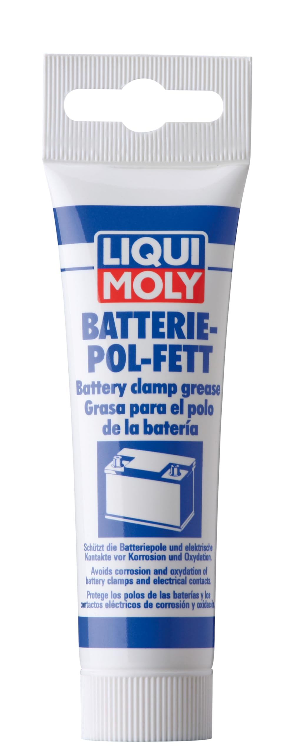 LIQUI MOLY Battery Clamp Grease | 50 g | Calcium fat | Lubricating fat | SKU: 3140