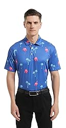 Men's Funny Golf Polo Shirts Short Sleeve
