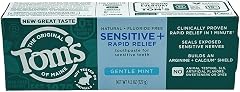 Toms of Maine Sensitive Rapid Relief Toothpaste, 4.5 OZ