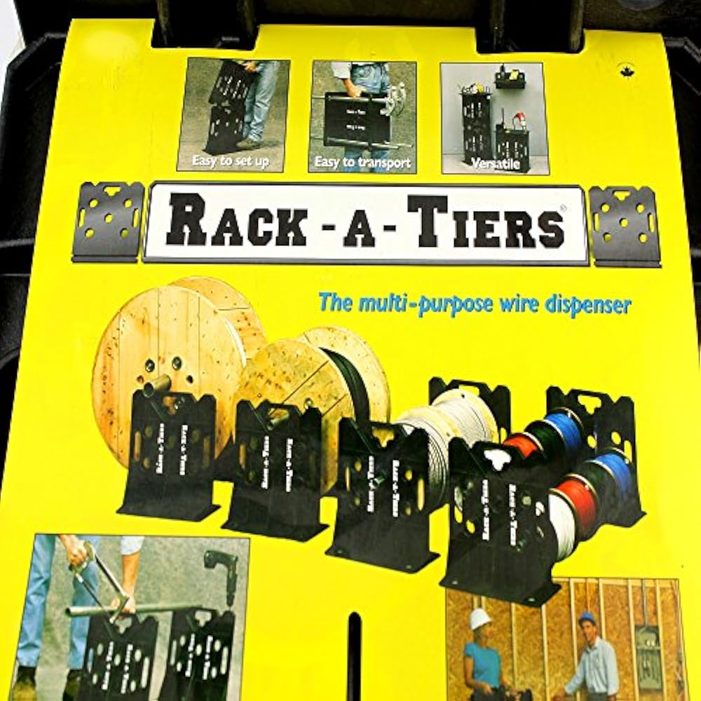 RACKATIERS 11455 Multi Purpose Wire Dispenser Rack Tier Tool Belt 689991852616 eBay