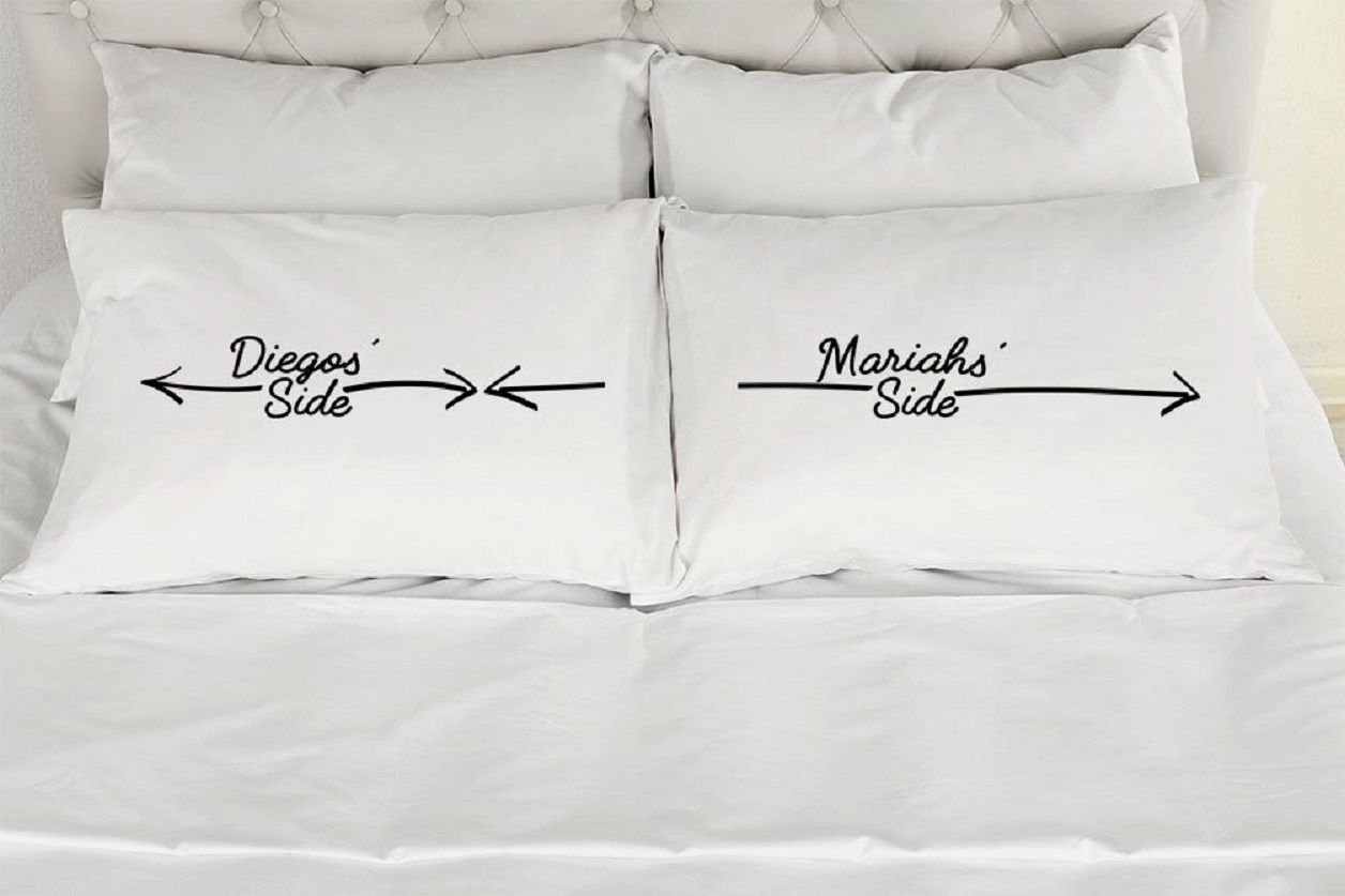 Amazon Com Custom Personalized Text Pillow Case Anniversary