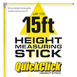 VULCAN The Original QuickClick Height Stick