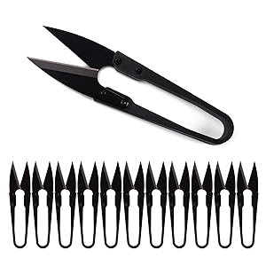 Sago Brothers Bonsai Pruning Scissors, Pruning Shears for Bud and Leaves Trimmer 12 PCS