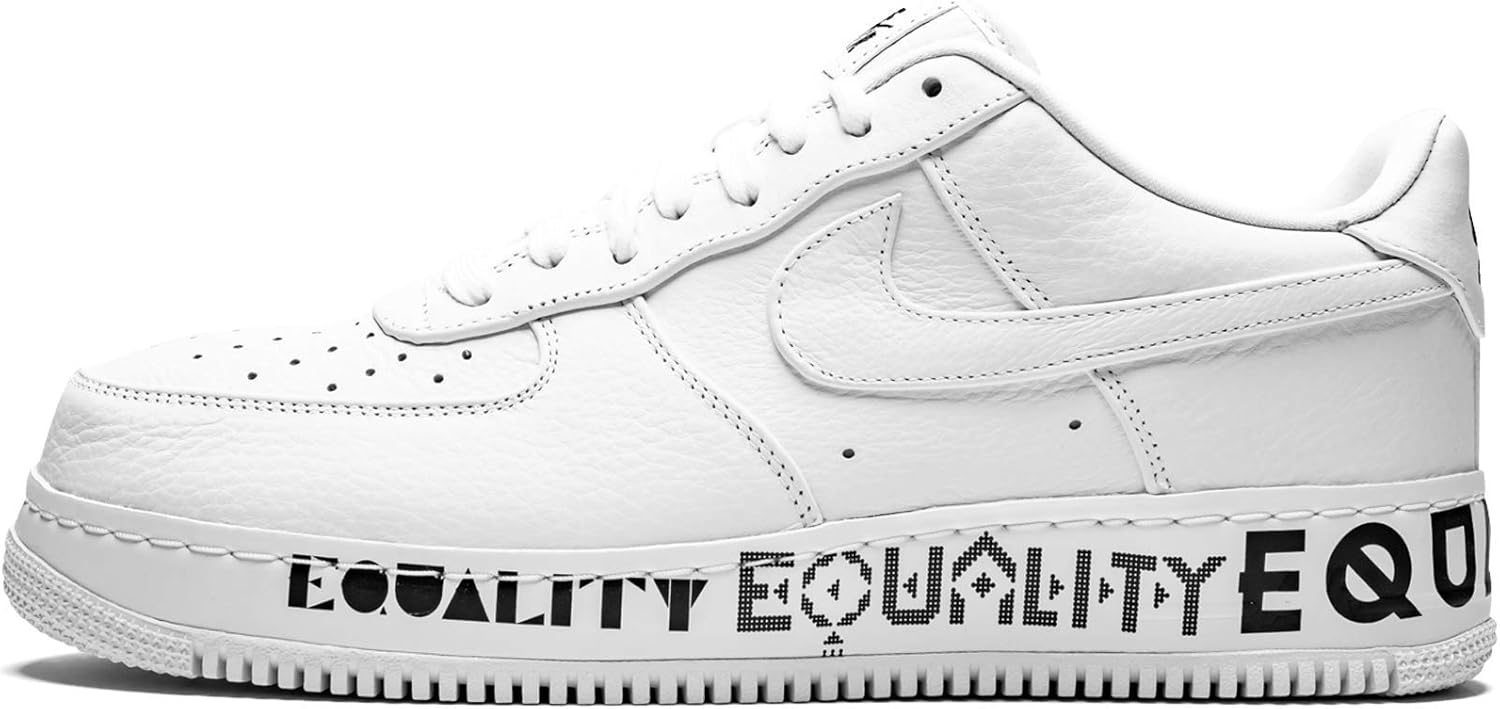 nike af1 low white black