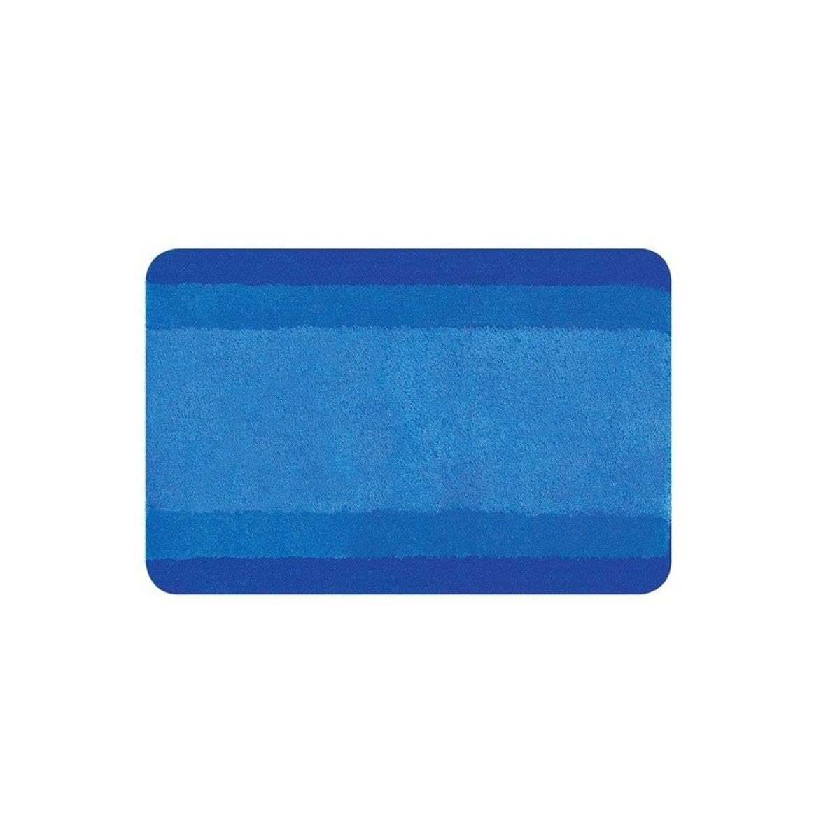 Spirella Balance Blue Bath Rug 100% Acrylic Blue 55 cm x 65 cm