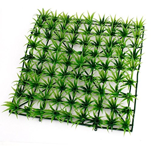 Mallofusa Green Spring Lawn Plastic Grass Rug Mat for Aquarium Fish Tank Decor