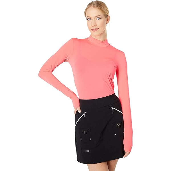 Jamie Sadock® Sunsense® Mandarin Collar Layering Shirt for Women