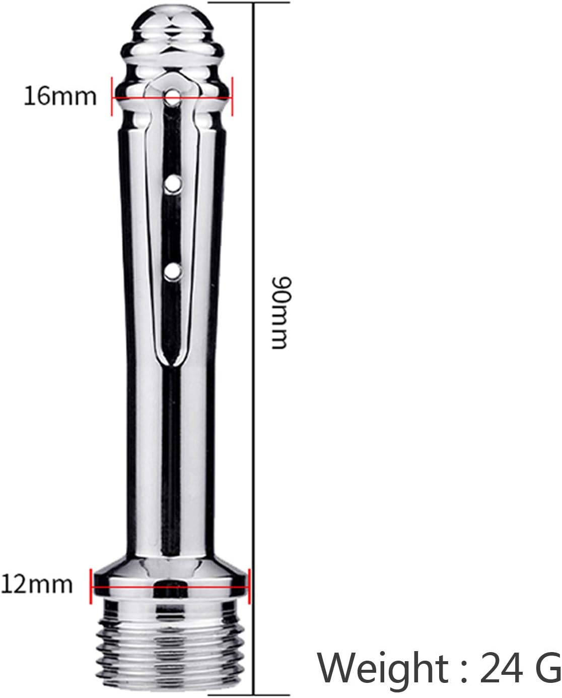 Shower Douche Cleansing System in Aluminum Men's and Women's Cleaning Shower Metal Shower Head-Pregnant Women Handheld Bidet 59 inch Shower Hose (Small) - Image 3