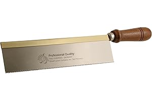 ROBERT LARSON CO Two Cherries 520-6020 10-Inch Brass Back Dovetail Saw