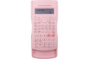 YAMHOHO Scientific Calculator Calculator Scientific Fraction Calculator Scientific Statistics Calculator Scientific Chemistry Calculator Calculator Math Calculator (Function Pink)