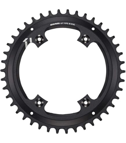 Amazon.com : SRAM X-Sync Chainring 44T 110mm Asymmetric BCD, Black