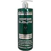 abril et nature - Sublime - Hydrating Repair Mask - For Damaged, Thick, and/or Porous or Afro Hair - Hyaluronic Acid - Softens and Repairs - Professional Hair Mask - 1000 ml