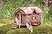 Joykick Fairy Garden Caravan Kit - Miniature Hand Painted Figurine Statues with Accessories - Set of 4pcs for Your House or Lawn Decor