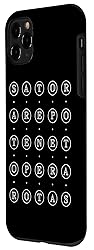 iPhone 11 Pro Latin Sator Square SATOR AREPO TENET