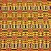 African Print Fabric Cotton Print 44'' Wide Sold by The Yard (90197-1)