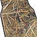 Muddy Water Camo Floor Mats - Water Resistant Vinyl Rubberized Backing 4pc Front & Rear Set - Swamp Camouflage