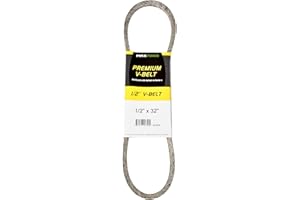 Maxpower 347475 Premium Belt Reinforced with Kevlar Fiber Cords, 1/2" x 32"