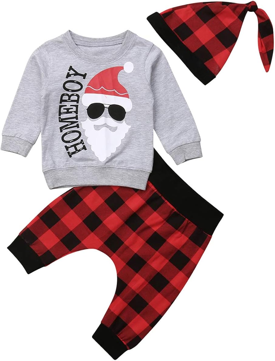 tartan baby boy outfit