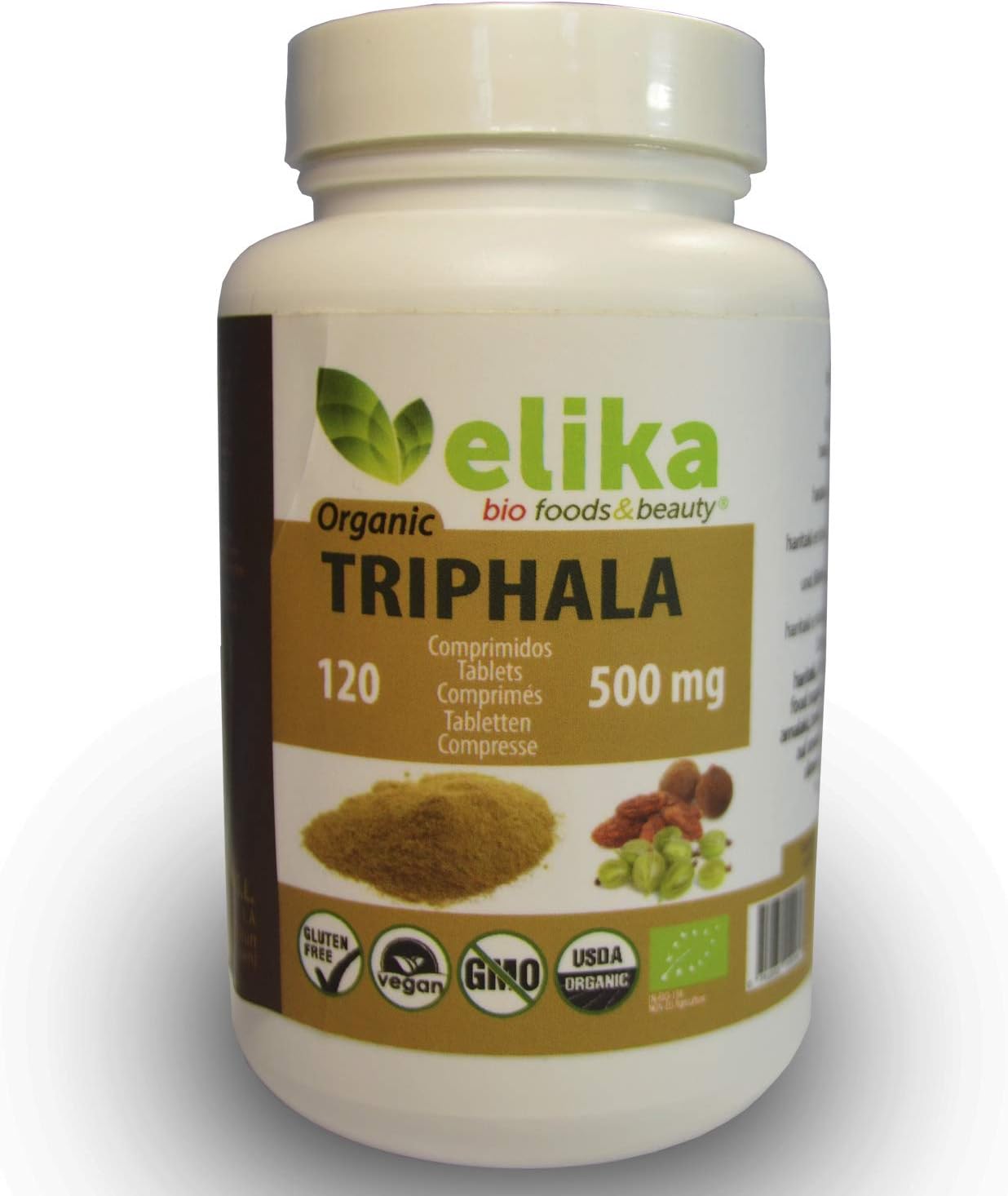 Triphala Himalaya, India, Ayurveda Organic 90 Tablets 500 mg/Cleaning of Bodies, Digestive System, Colon and Blood/Unbeatable Price