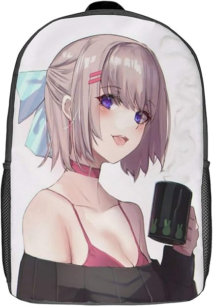 Amazon.com: Pretty Sexy Waifu 3D Anime School Bag with mesh pocket