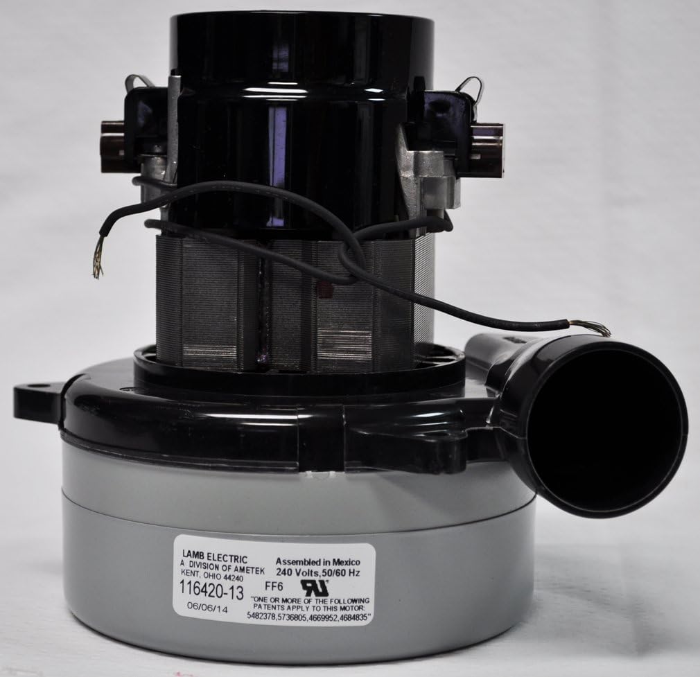AmetekLamb 2 Stage, 5.7 Diameter 240 Volt Motor 116420-13