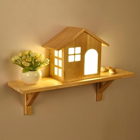 small shelf lamp