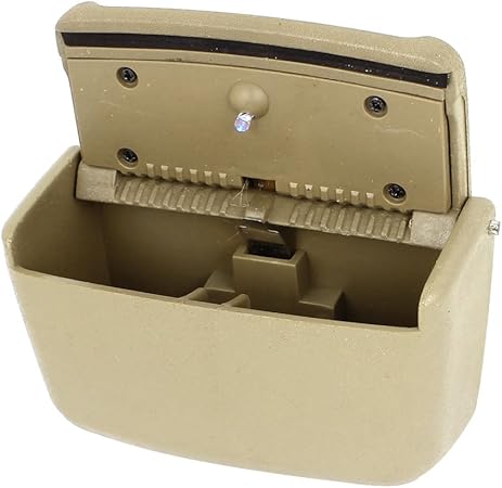 Amazon Uxcell 車灰皿 タバコ灰トレー ホルダー 長方形 ブルー Ledライト プラスチック製 灰皿 シガーライター 車 バイク