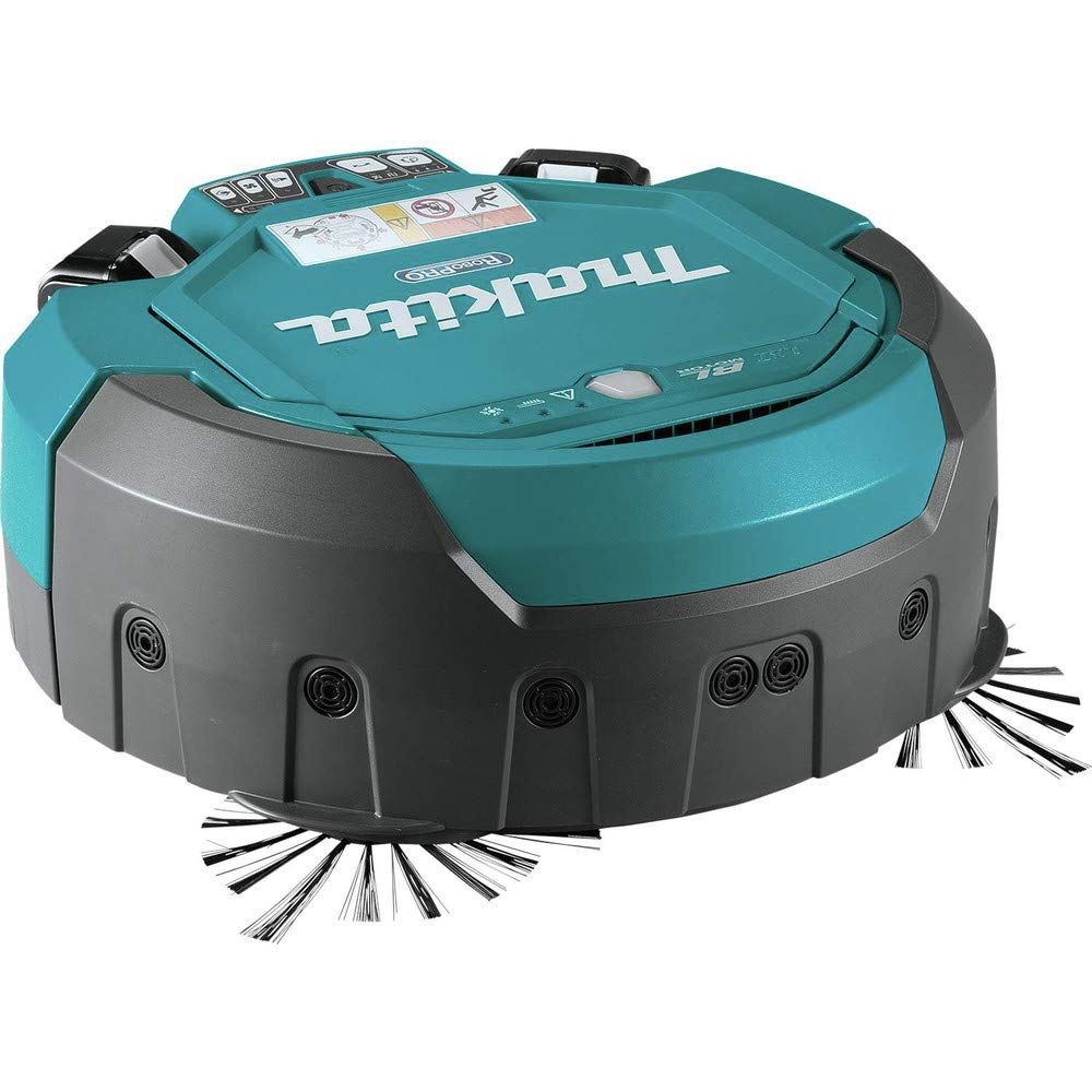 Makita DRC200Z 18V Li-Ion LXT Robotic Vacuum Cleaner - Batteries and Charger Not Included, Blue