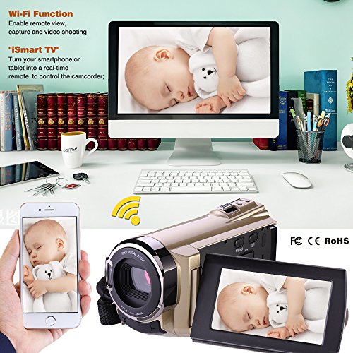 2 Camcorder+Hausbell+HDV+5052+1920x1080p+Infrared