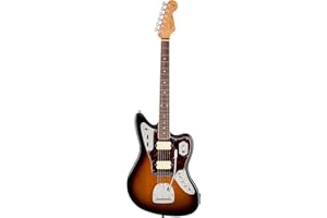 Fender Kurt Cobain Jaguar NOS 3 Tone Sunburst Solid-Body Electric Guitar