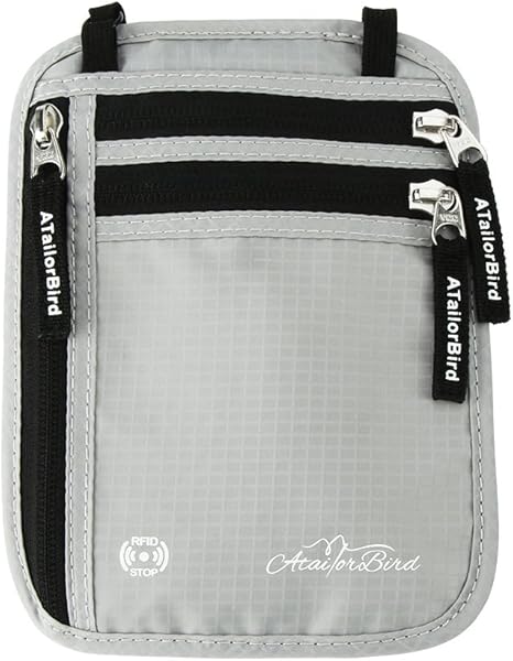 anti theft passport bag