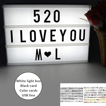 Caja de luz de cine con 215 letras, caja de anuncios luminosa, caja de luz cinemática