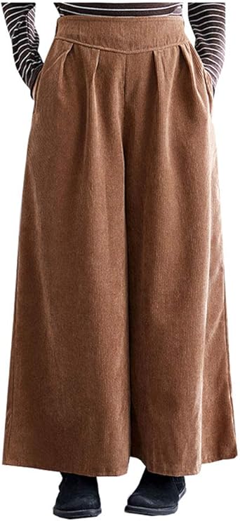 corduroy loose pants