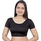 Gada Sisters Women’s Stretchable Saree Blouse - Indian Saree Blouse for Women Readymade