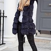 Mädchen Winter Weste Mit Faux Pelz - Ärmellose Steppweste Für Kalte Tage