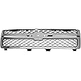 Garage-Pro Grille Assembly Compatible with 2011-2014 Chevrolet Silverado 2500 HD, Silverado 3500 HD, Chrome Shell and Painted Black Insert