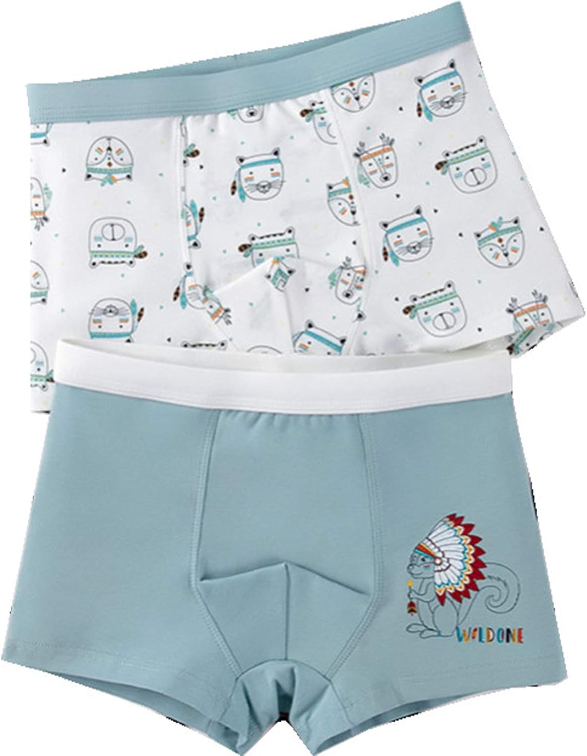 Jungen Boxershorts 4er-Pack - Dinosaurier Motiv | Weich & Atmungsaktiv | Elastischer Bund | Für 3-14 Jahre