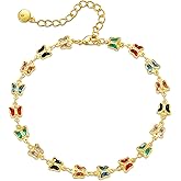 Ankle Bracelets for Women 18K Gold Plated Anklet for Women Gold Charm Anklet Waterproof Summer Beach Foot Chain Jewelry Gifts