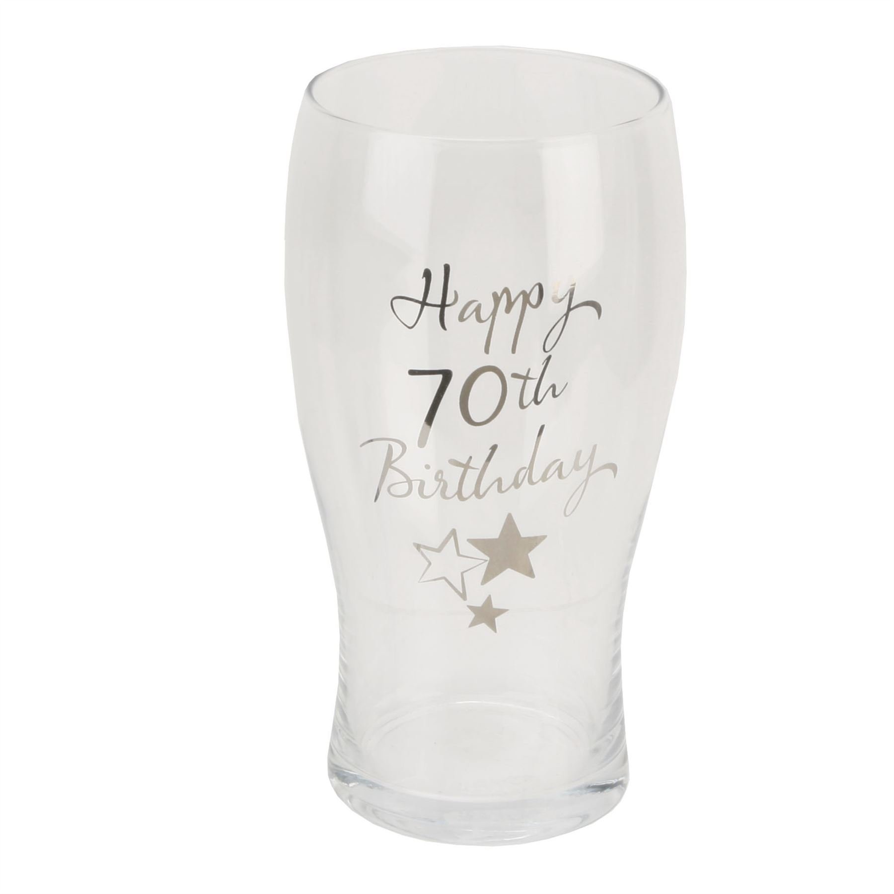 Juliana Happy 70th Birthday Pint Glass in Gift Box G31970